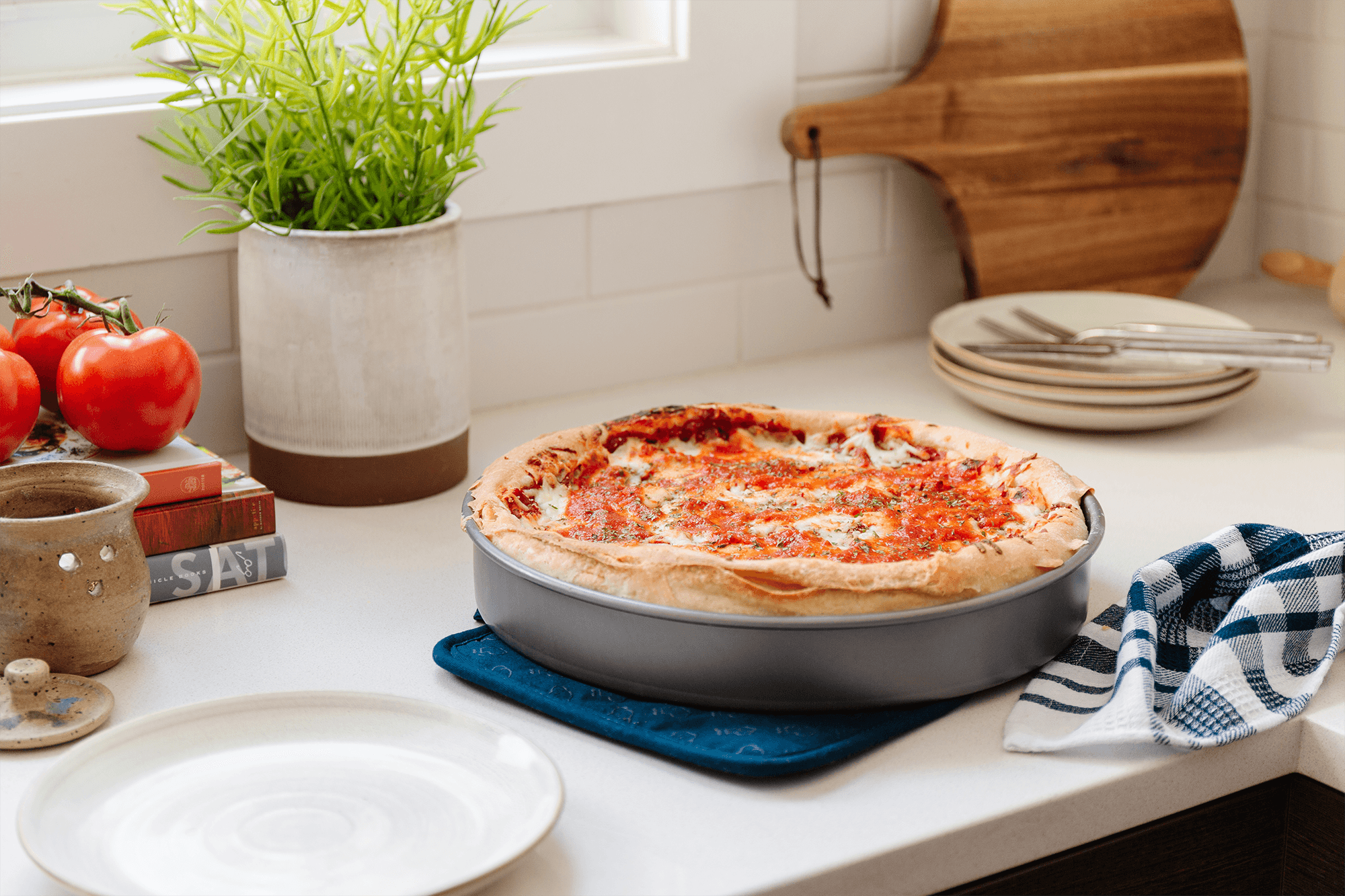 The 4 keys to make perfect CHICAGO DEEP DISH pizza every time 