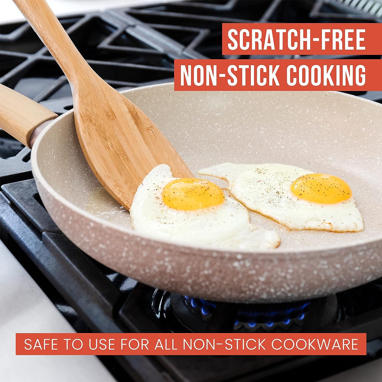 3-Piece Utensil Set For Non-Stick Cookware