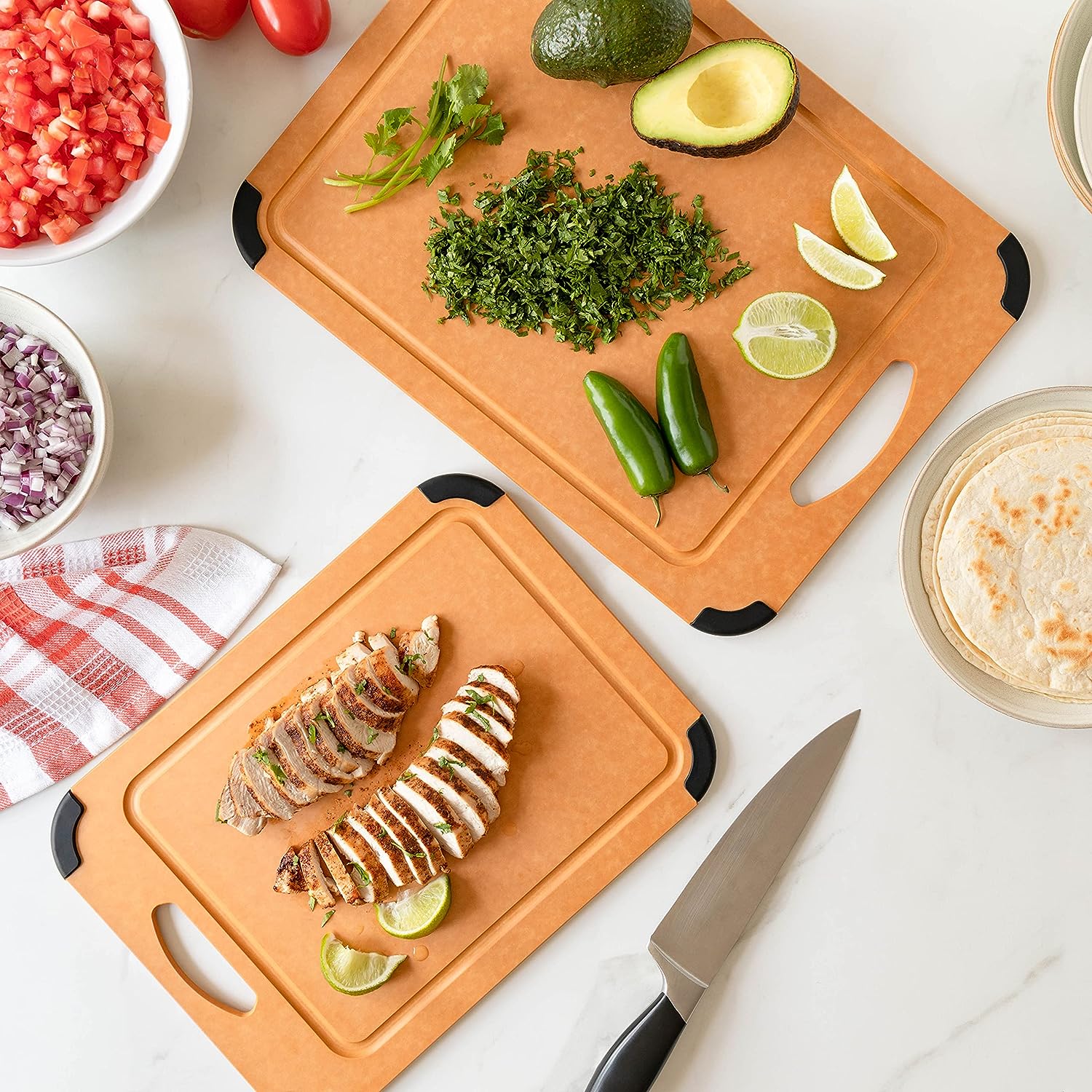 Extra Large Cutting Board, Dishwasher Safe Chopping Boards With
